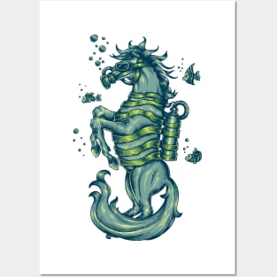 Sea horse Posters and Art